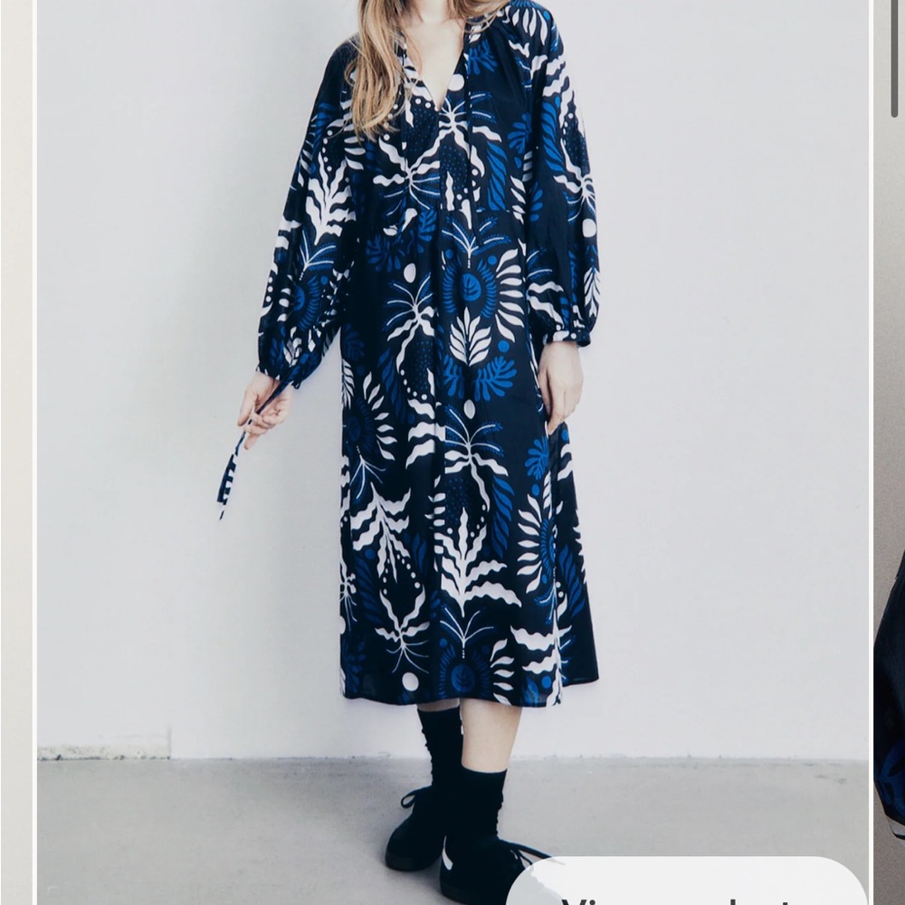 Mara Hoffman lookalike! H&M 100% cotton dress